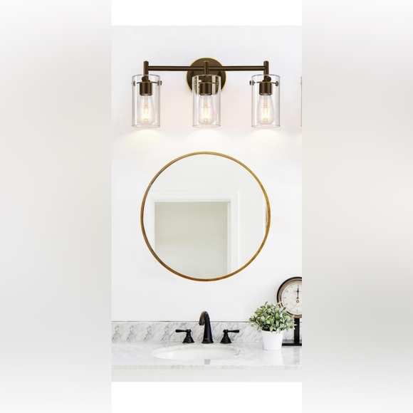 Vanity light , 3-Light Oil-Rubbed Bronze - Picture 4 of 9